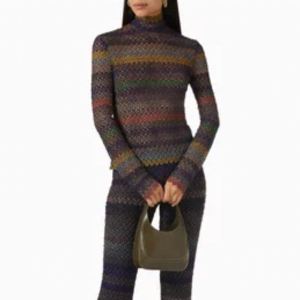 Missoni Crochet Turtleneck - Picture 2 of 9